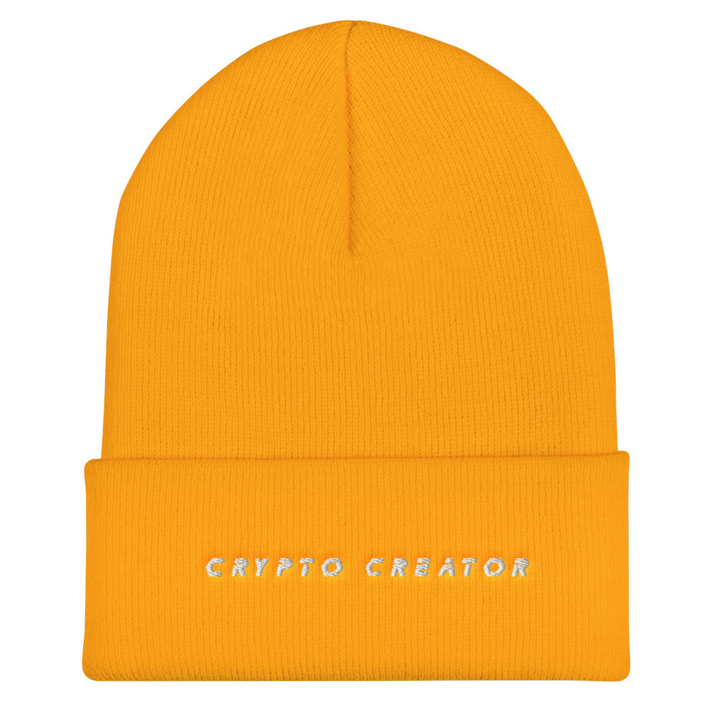 Crypto Creator Cuffed Beanie